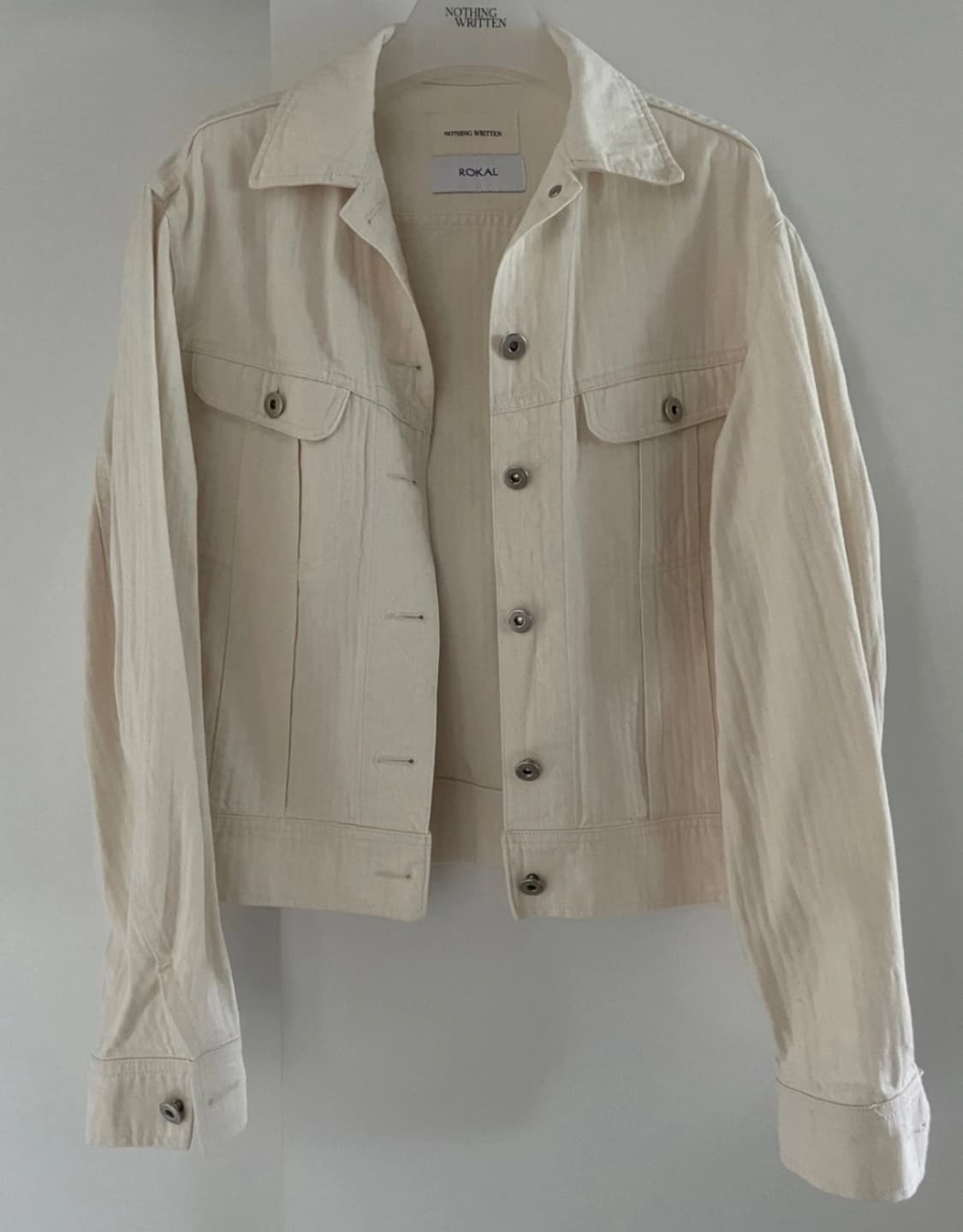 낫띵리튼 데님 자켓 상품이미지7