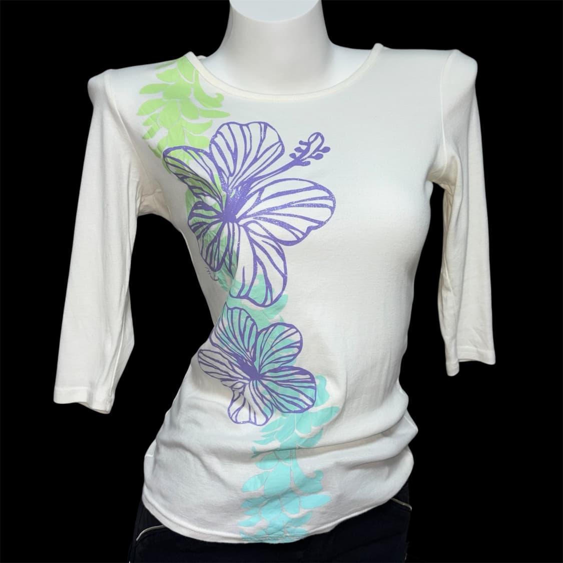 Oriental Butterfly Bloom Tee 상품이미지1