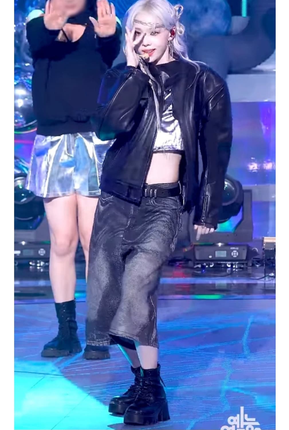 캠퍼랩 아트데님 버뮤다 윈터착용 상품이미지2