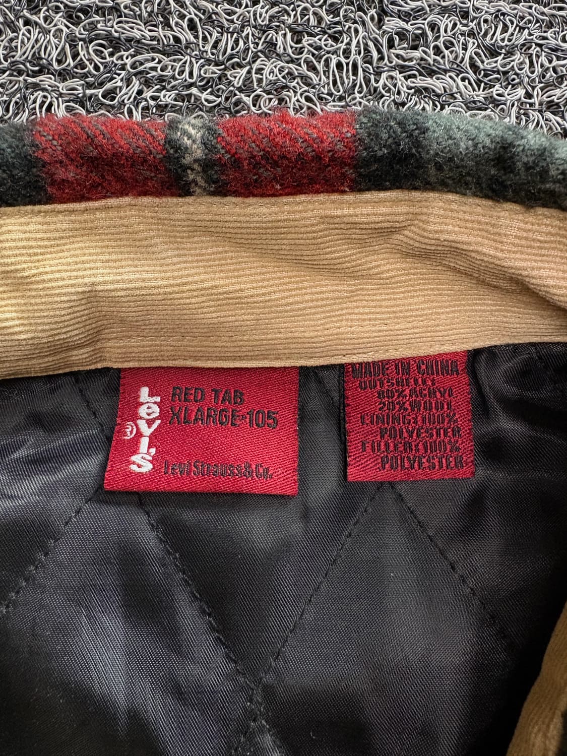 리바이스 아메카지 타탄 체크 웨스턴 플란넬 자켓 3422 상품이미지3