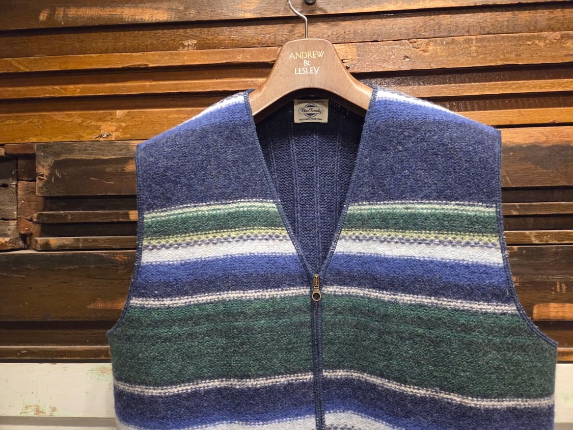 베네통 셔틀랜드울 니트베스트 상품이미지3