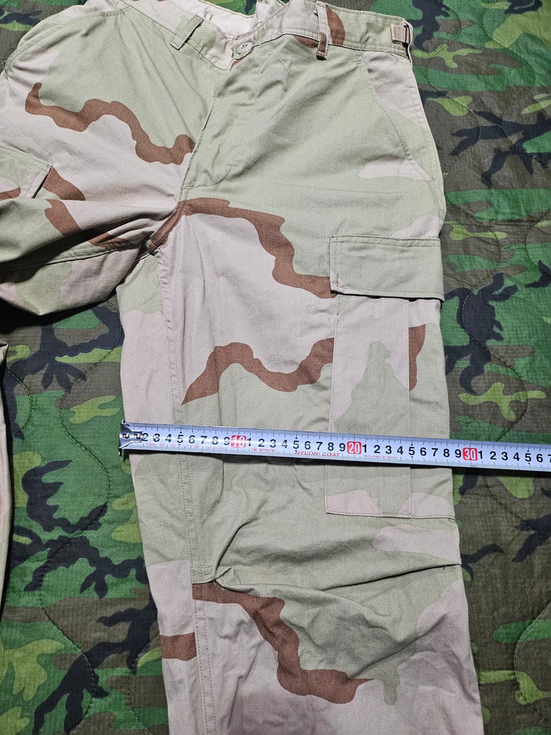 미군오리지날 사막삼색 bdu 팬츠SR 상품이미지6