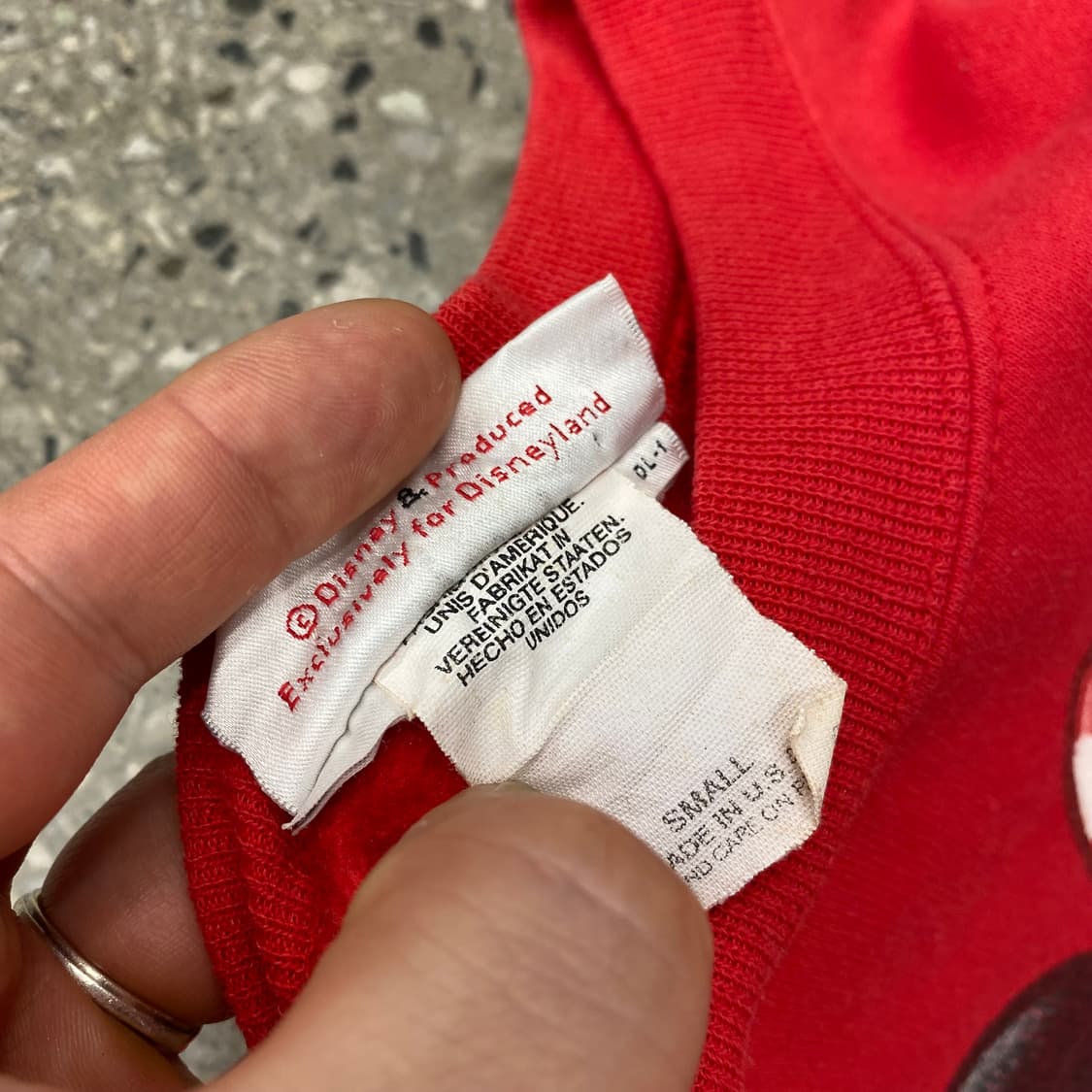 90s Disney 디즈니 빈티지 스웻 상품이미지8