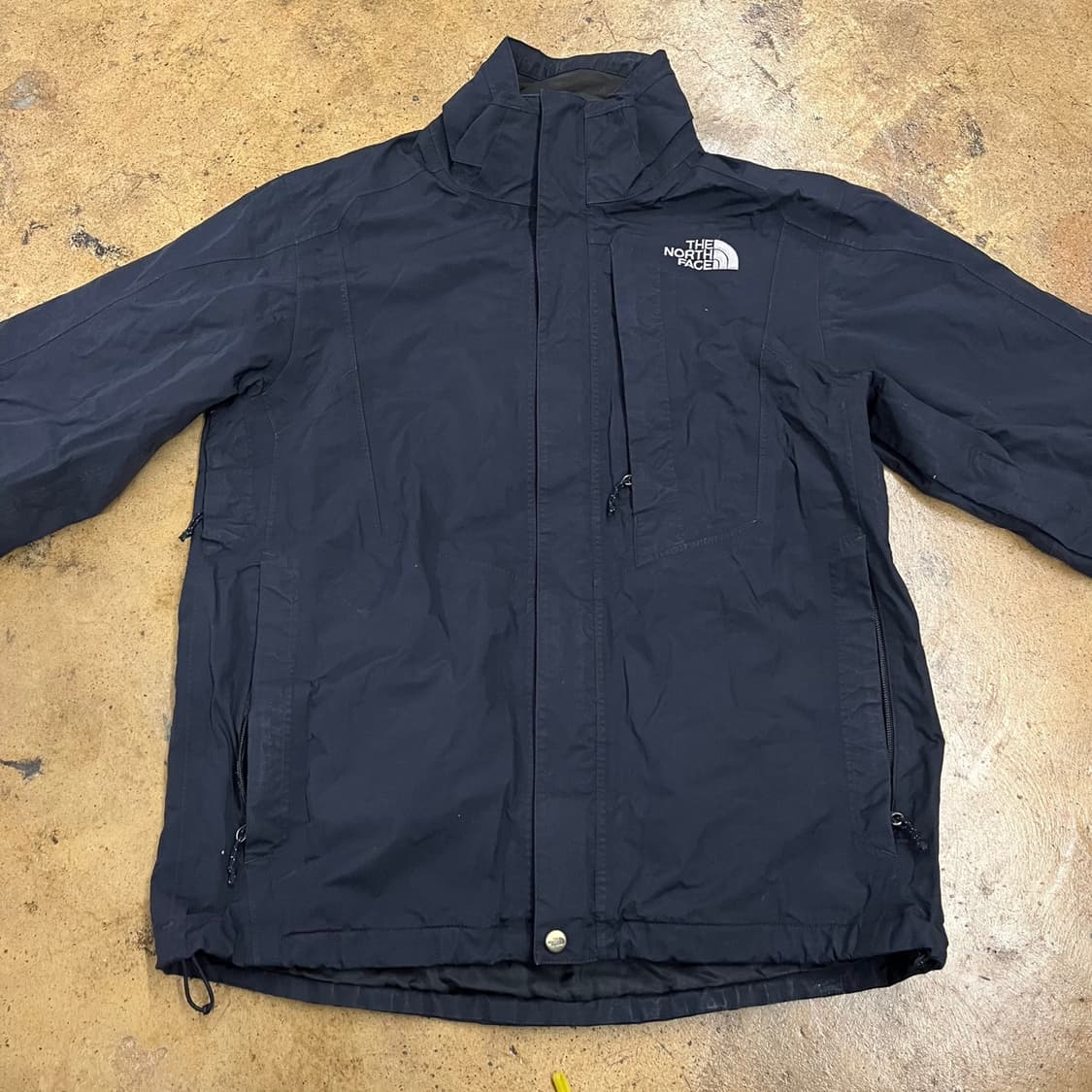[정품/M] 노스페이스 블랙 바람막이 자켓 b17 상품이미지3
