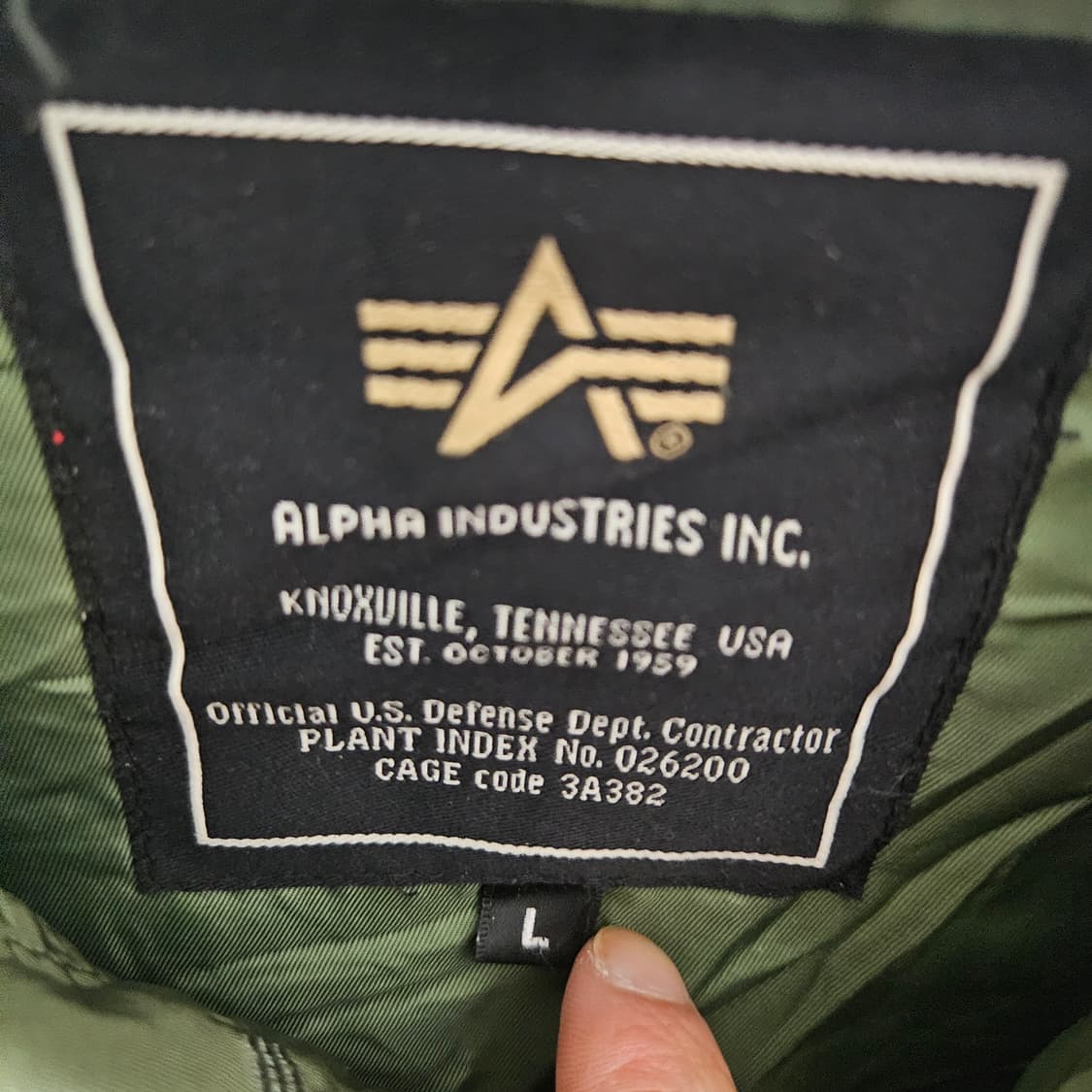 알파인더스트리 N-3B L 상품이미지4