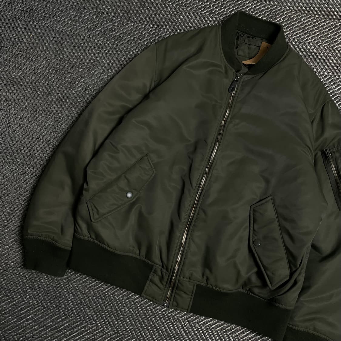 빈티지 MA-1 블루종 박시핏 항공점퍼o 5194 상품이미지3