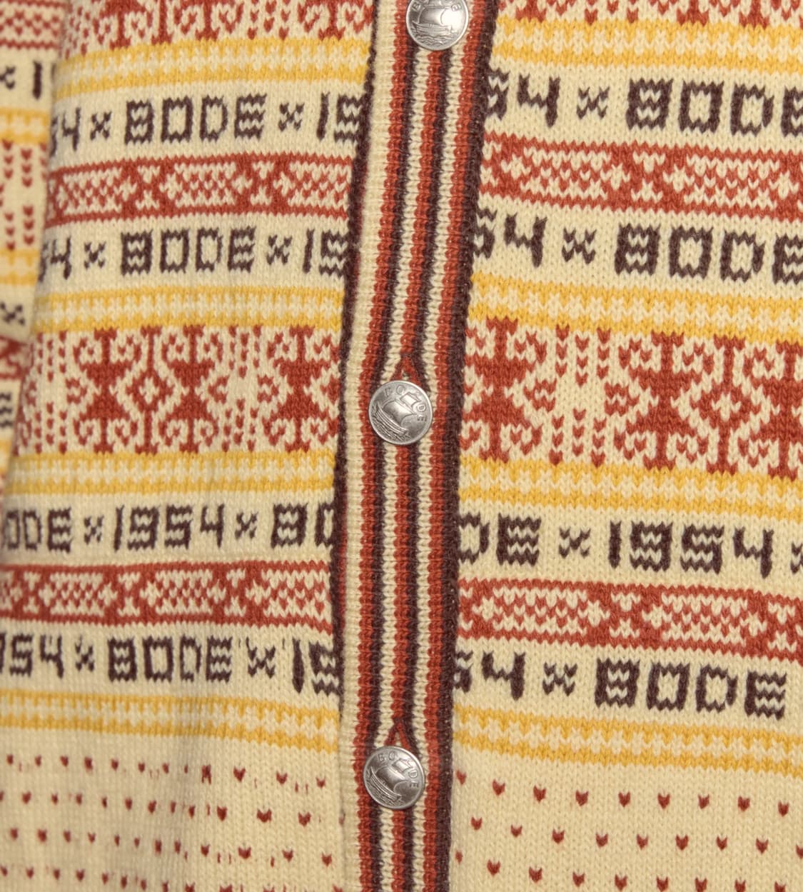 (M) BODE 보디 Marzipan 니트 가디건 25FW 상품이미지4