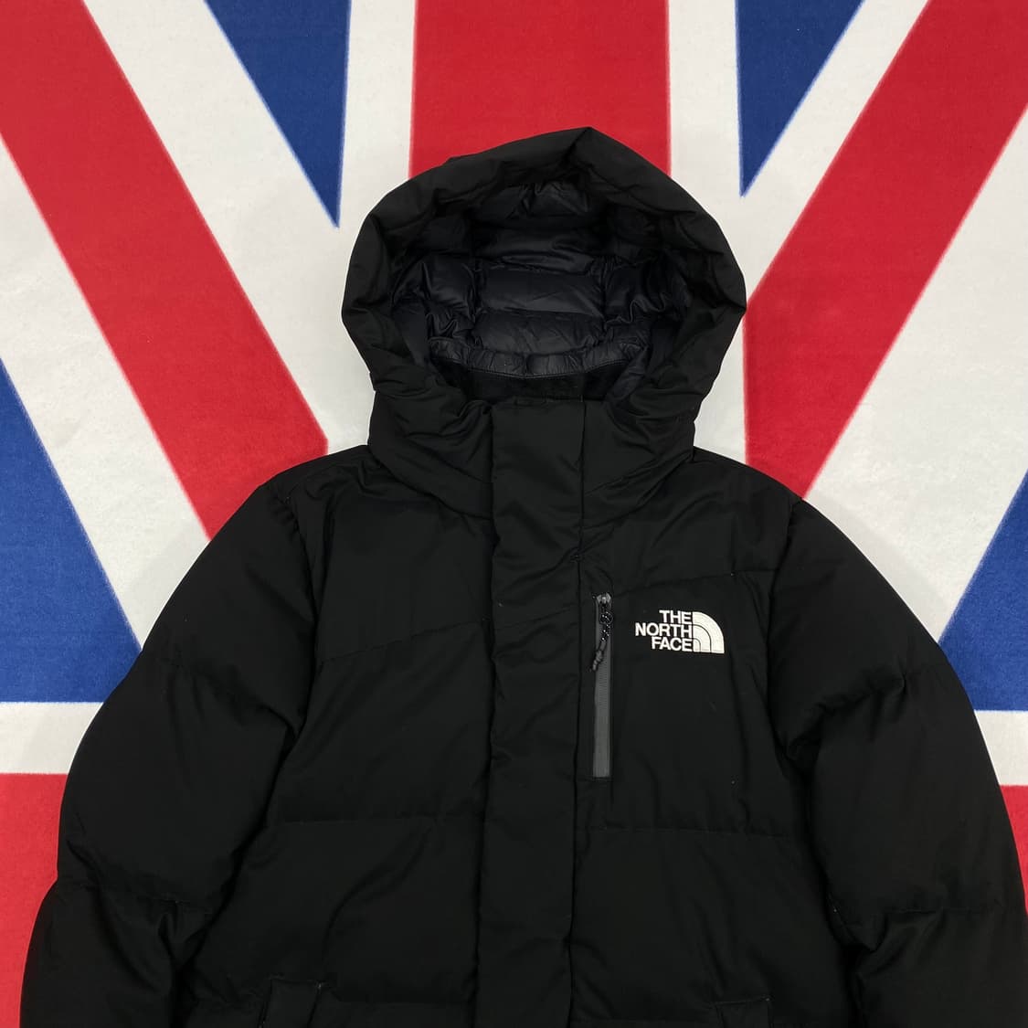 노스페이스 구스다운 롱패딩 XS 실측 S  상품이미지3