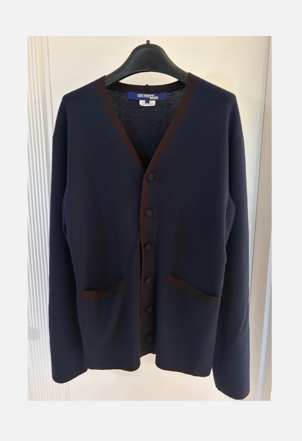 (L) 준야 와타나베 울 가디건 AD2015 상품이미지1