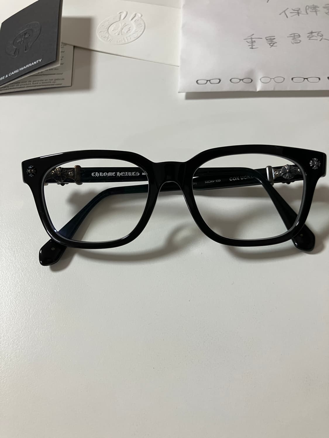 크롬하츠 콕스어커 유광 블랙 실버 상품이미지3