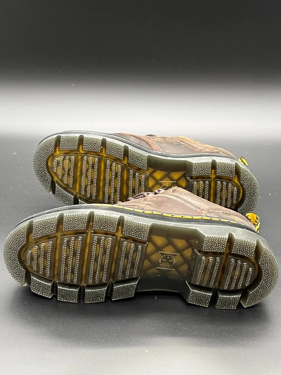 닥터마틴 리더 크레이지 호스 레더 유틸리티 슈즈 다크 브라운 상품이미지7