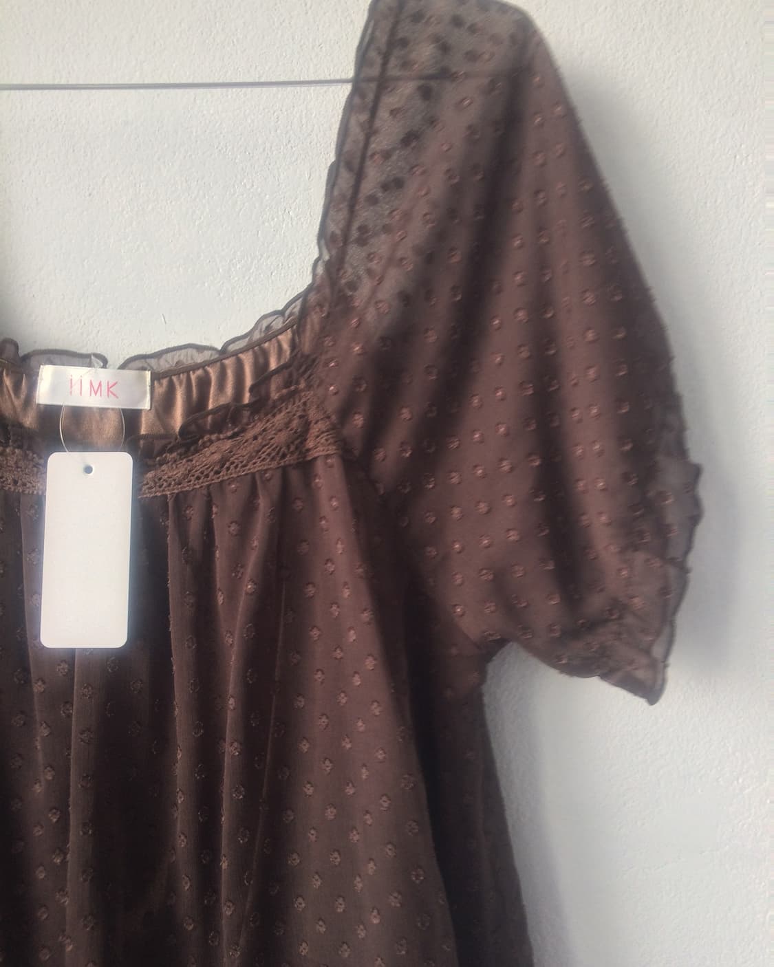 Dot pattern blouse 상품이미지4