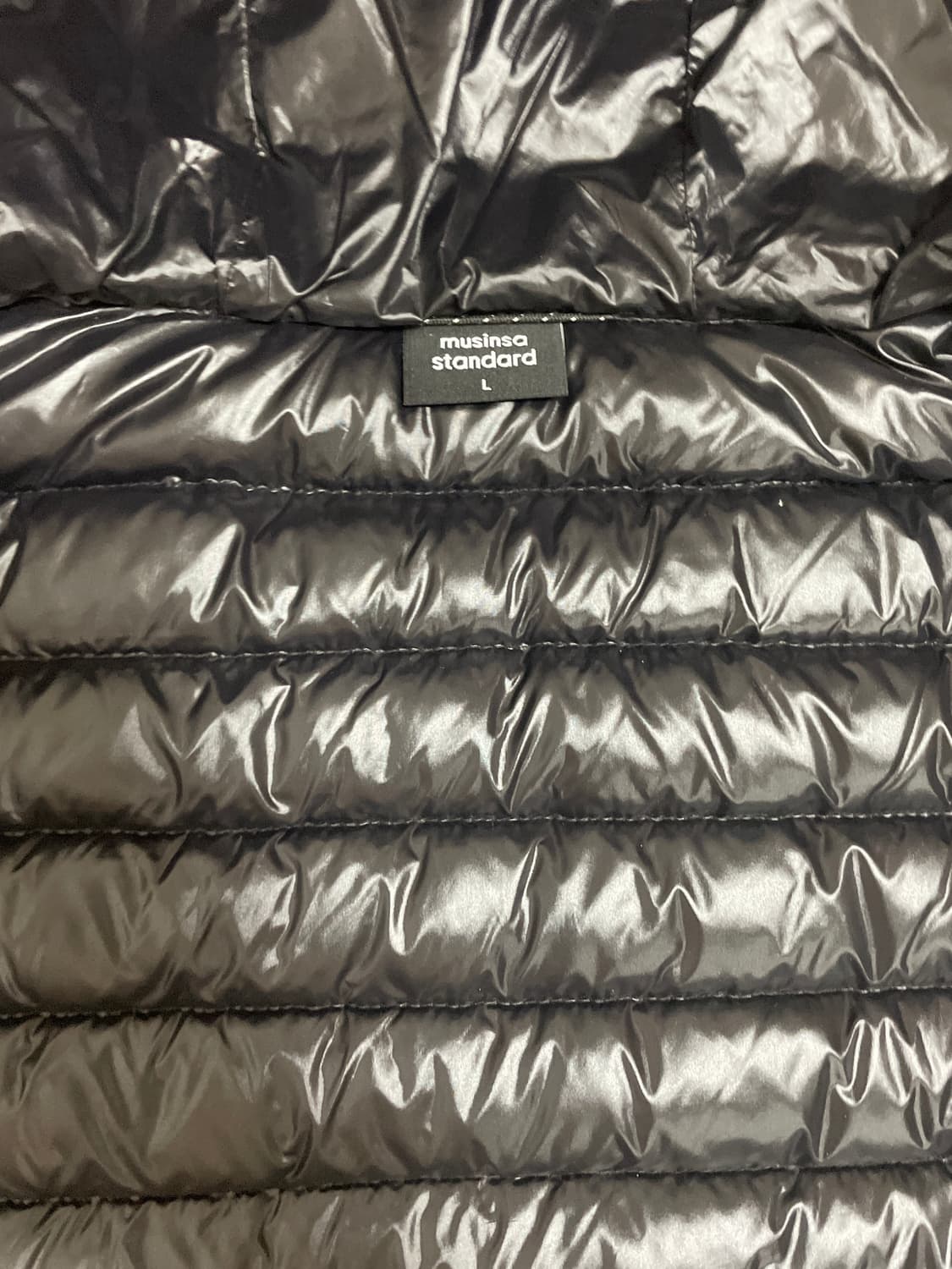 무신사 스탠다드 시티래저 경량패딩 L 상품이미지5