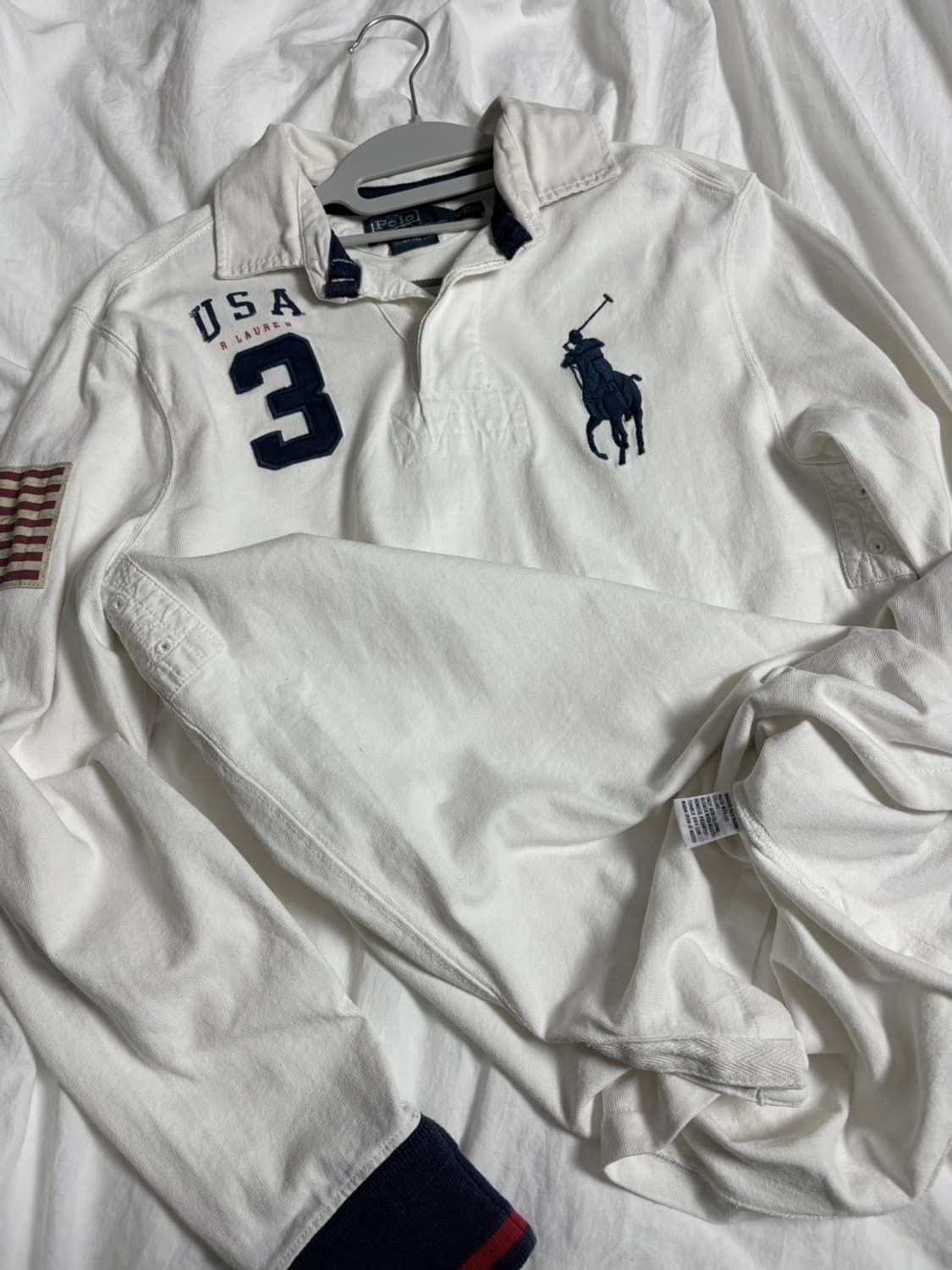 폴로 대장 성조기 카라 롱슬리브 상품이미지6