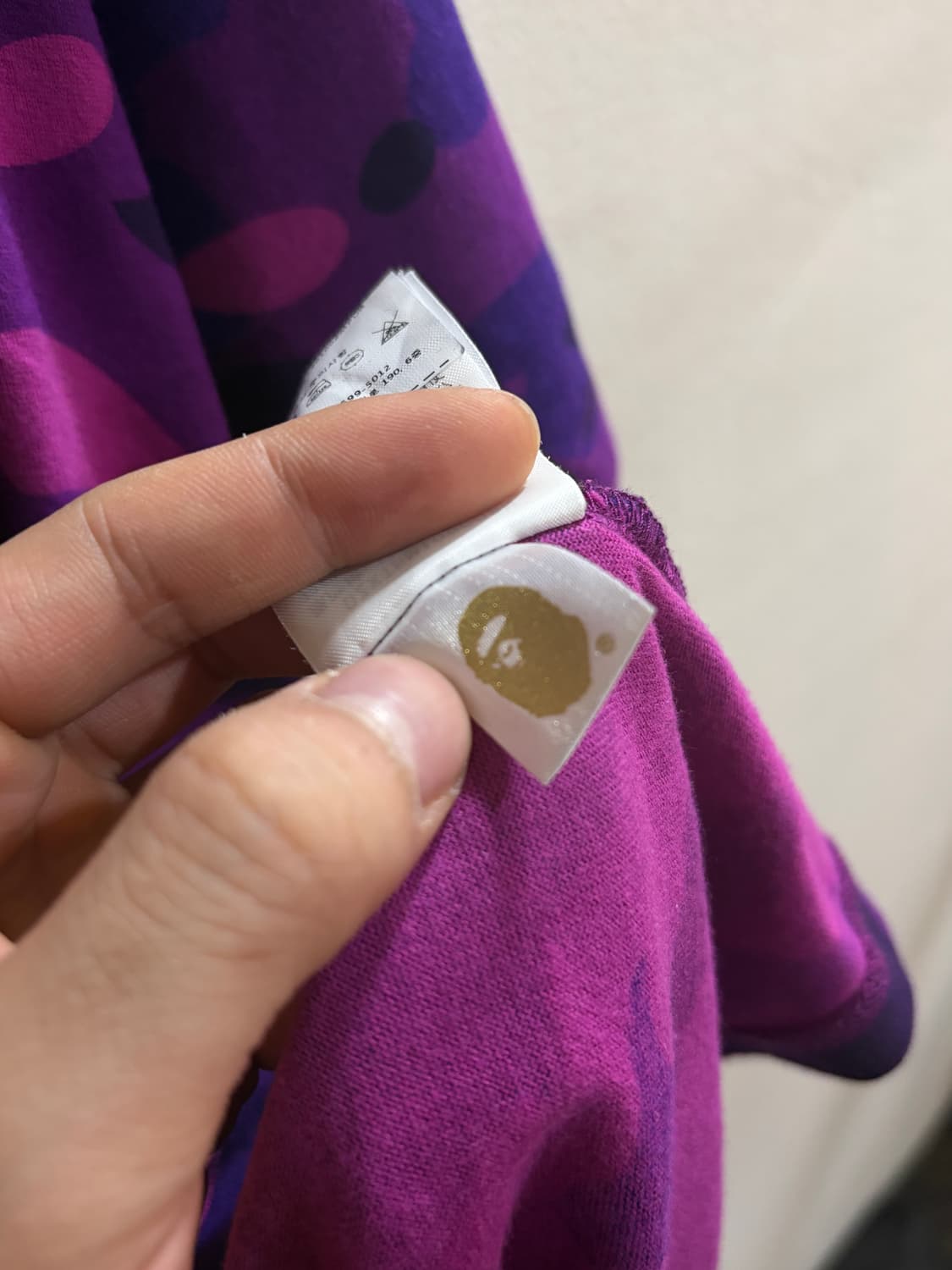 BAPE 카모 샤크 티셔츠 2XL 상품이미지4