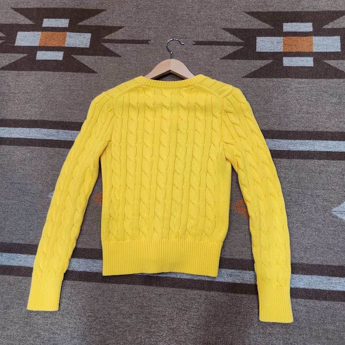 폴로랄프로렌 여성 케이블 니트 가디건 xs 상품이미지5