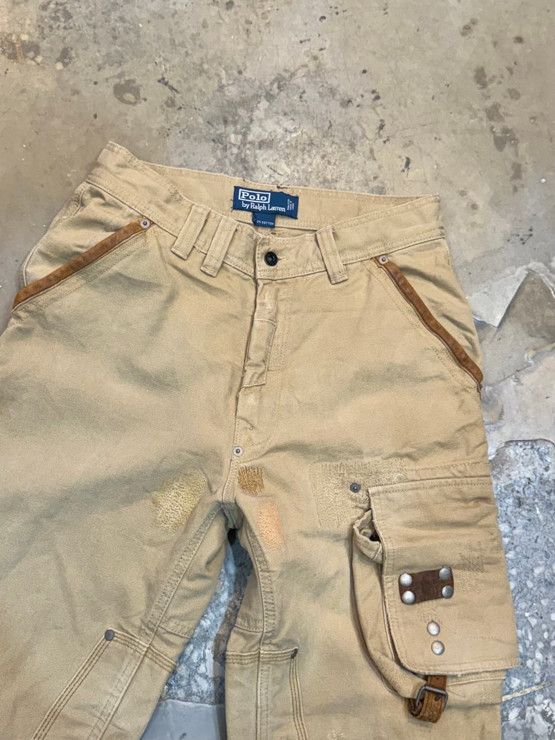 90s 랄프로렌 duck cargo pants 30inch 상품이미지2