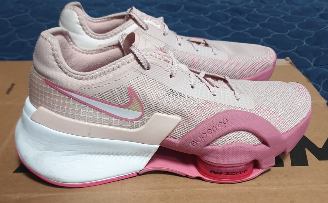 나이키 에어줌 슈퍼랩3 경량매쉬 런닝화 피치 핑크 (245) 상품이미지1