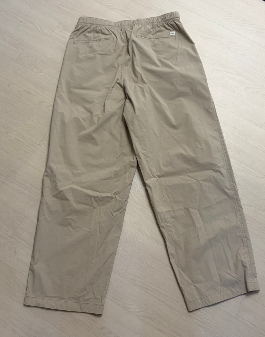 커버낫 베이지색 바지 밴딩 팬츠 (새상품) 상품이미지5