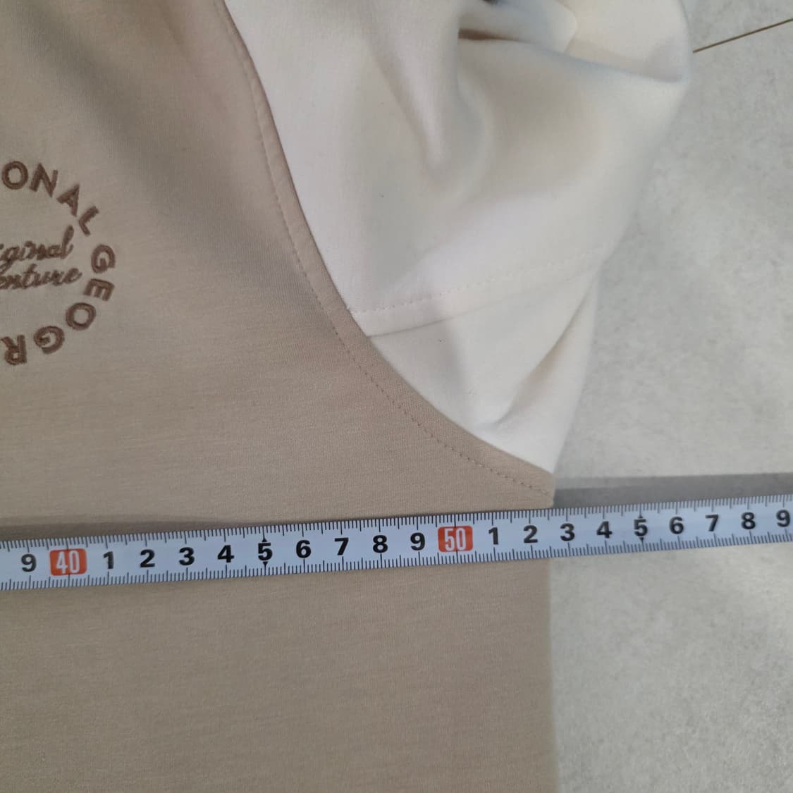 내셔널지오그래픽 키즈 야구점퍼 160 베이지 상품이미지10