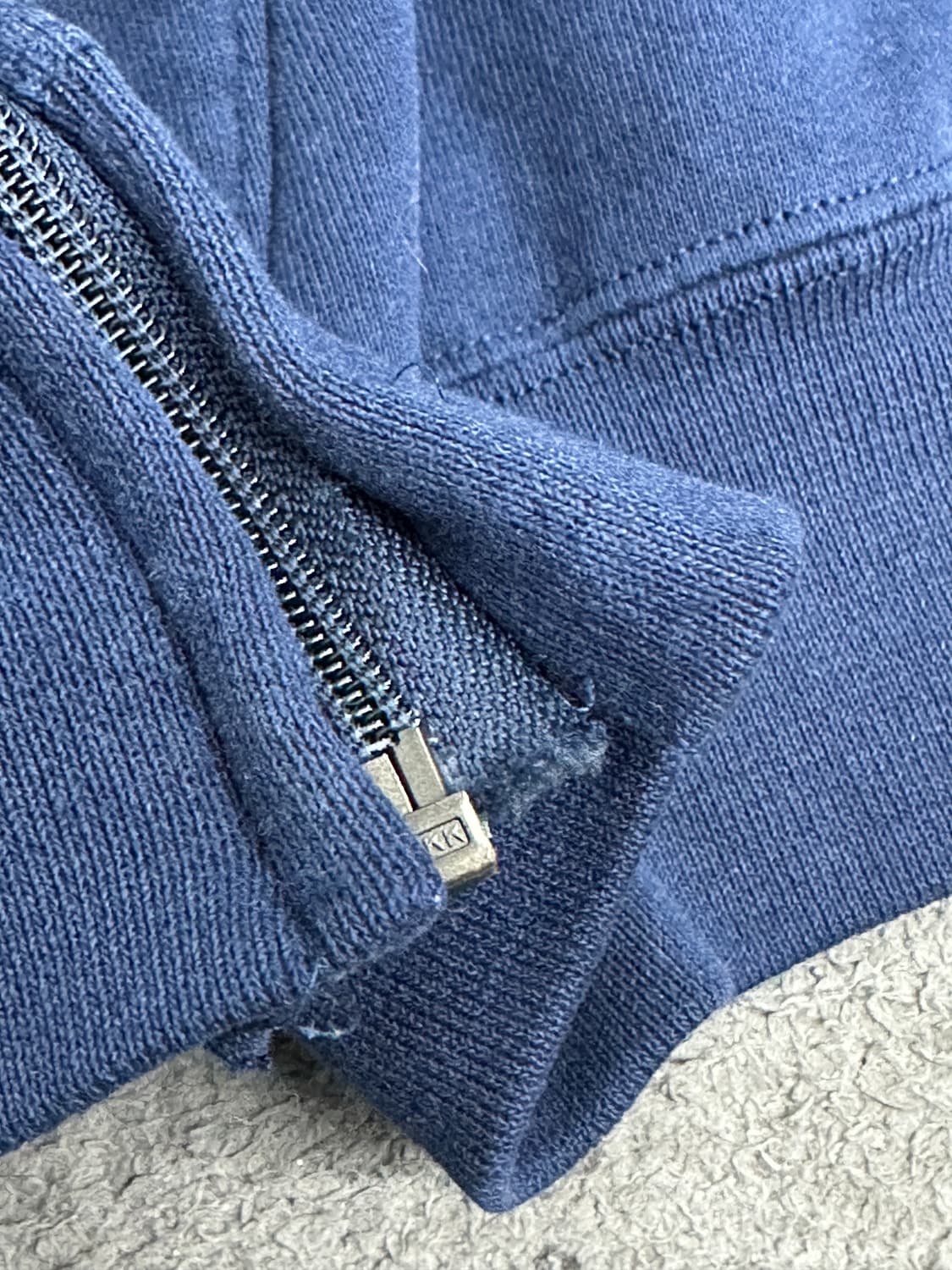 90s 러셀 네이비 후드집업 XXL 상품이미지7