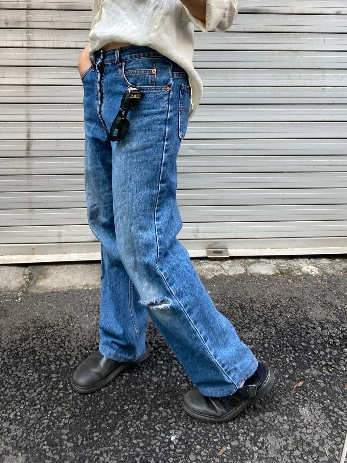 Levi’s 오렌지탭 데미지 워싱 팬츠 상품이미지2