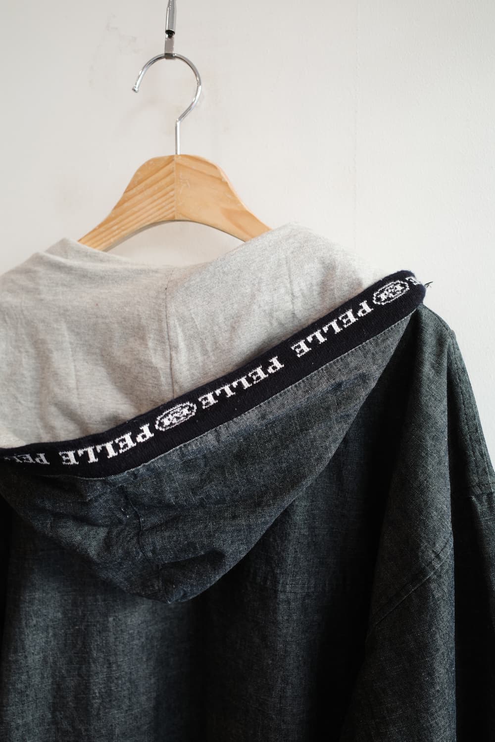 PELLE PELLE 펠레펠레 데님 후드 집업 상품이미지6