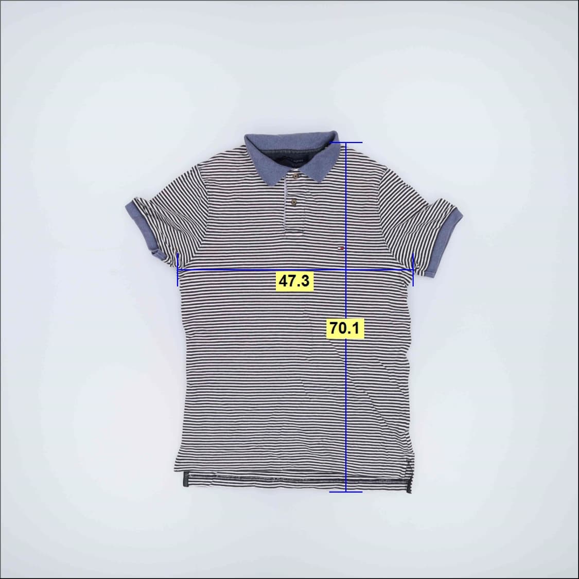 S 타미힐피거 여성 스트라이프 PK셔츠 0313H1 상품이미지5