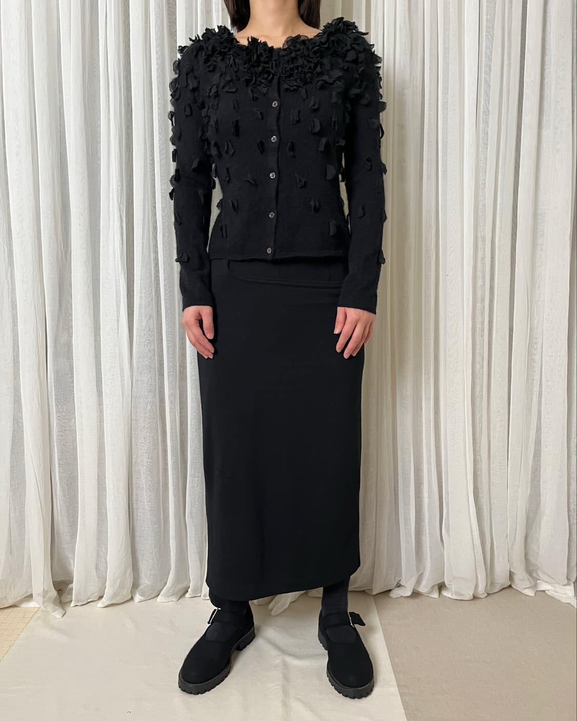 80s 꼼데가르송 랩 스커트 팬츠 Comme des garcons 상품이미지10