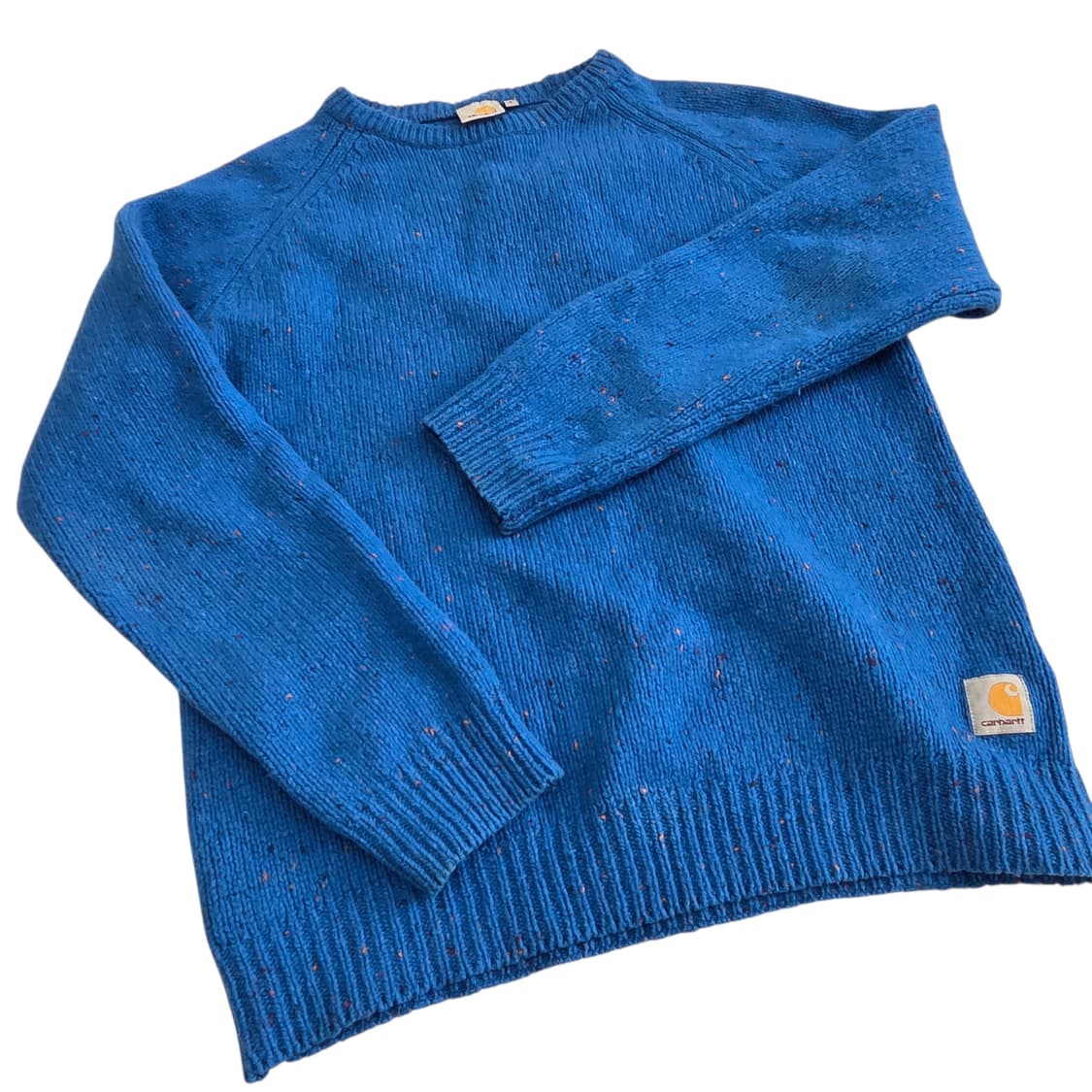 Carhartt 칼하트 블루 램스울 니트  상품이미지3