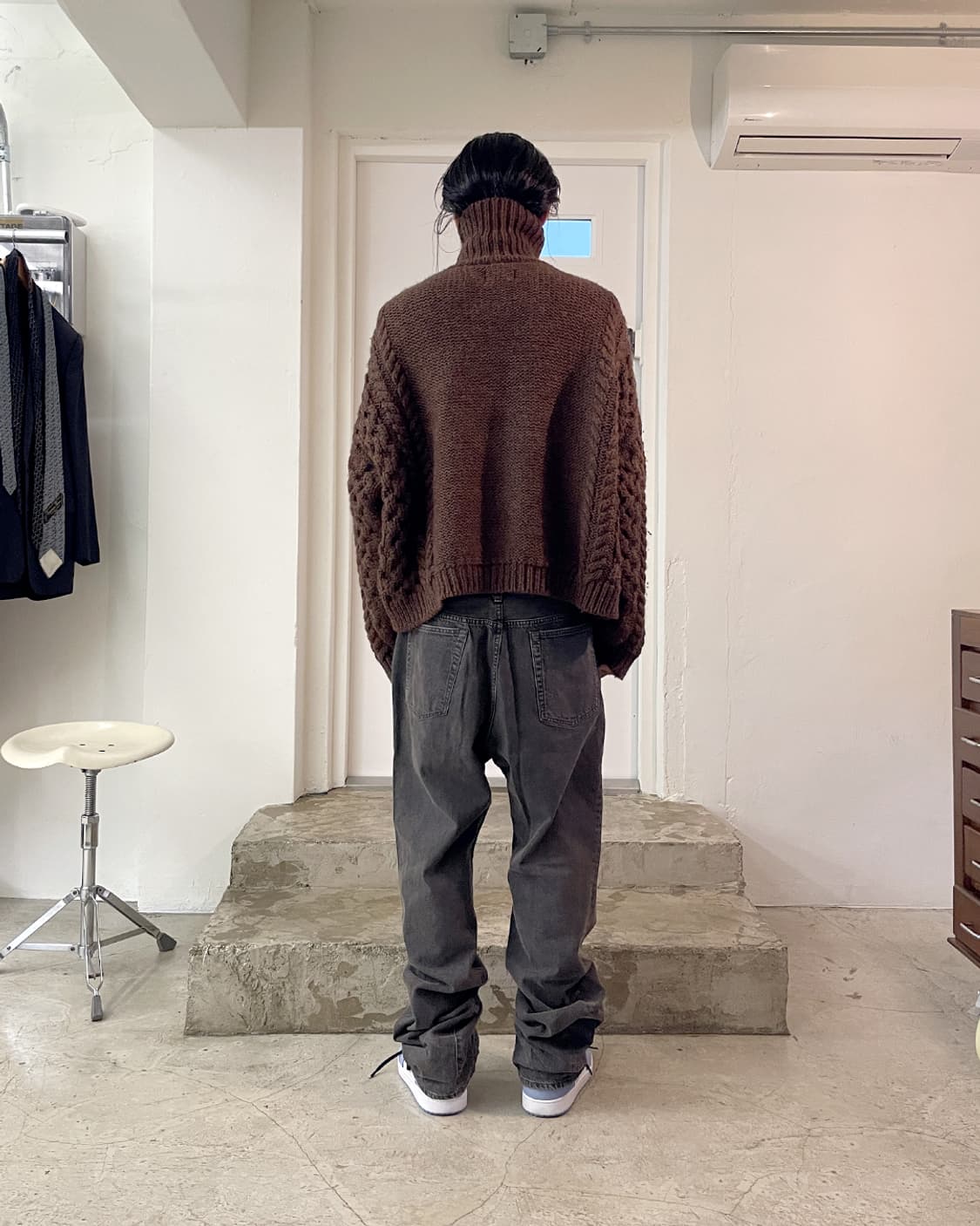 21AW Magliano 마리아노 아란 하트 터틀넥 스웨터 M 상품이미지9