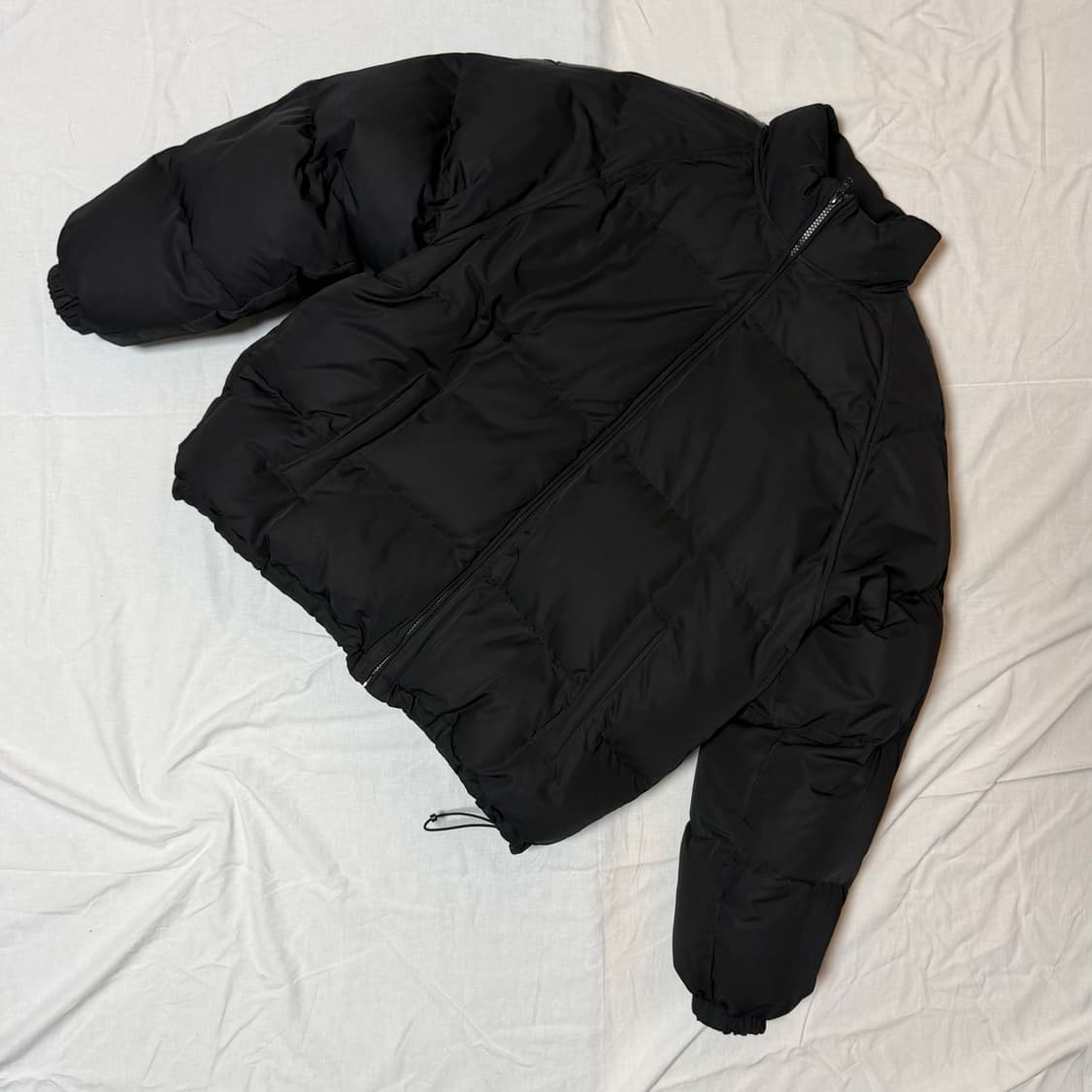 슈프림 스타 슬리브 다운 퍼퍼 자켓 블랙 L 상품이미지2