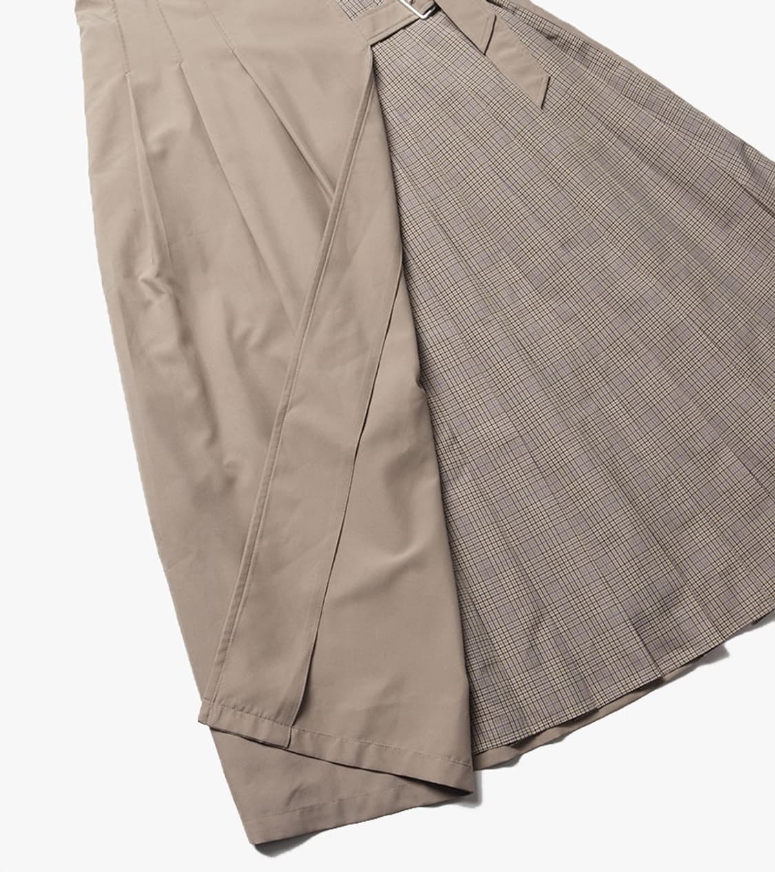 RAY BEAMS - CHECK SWITCHING SKIRT 상품이미지8