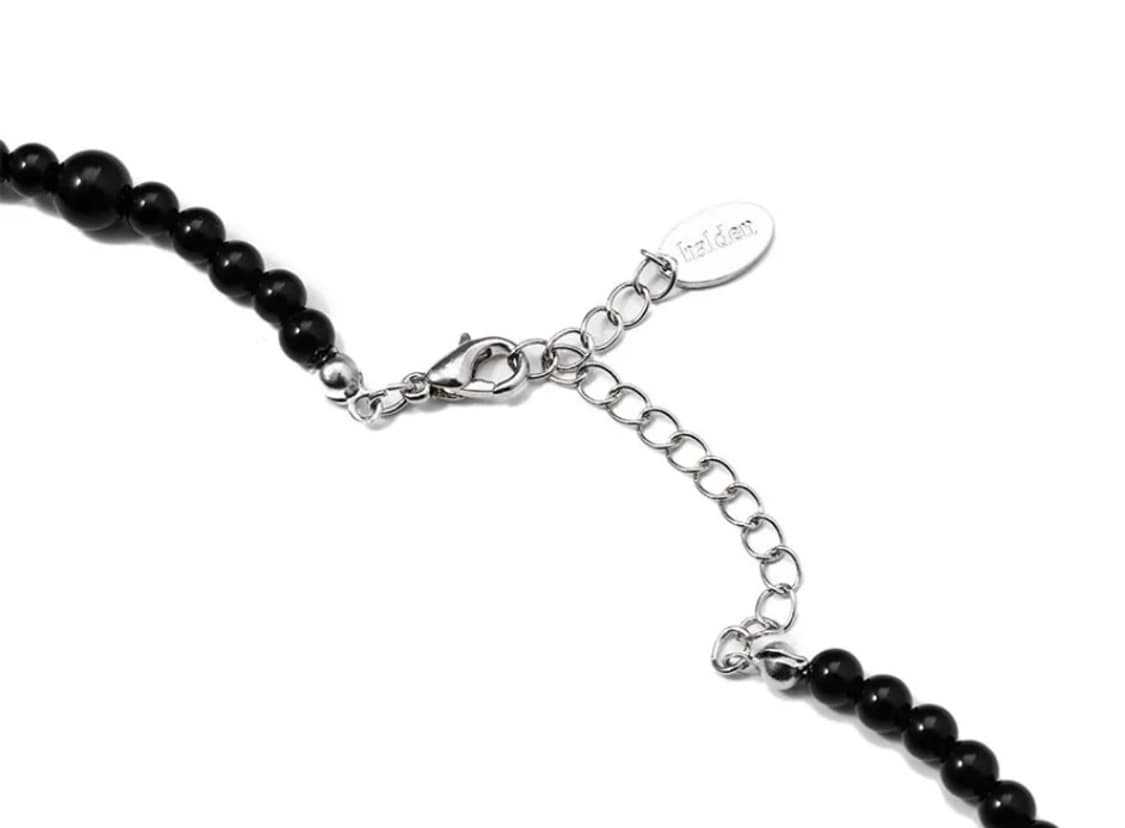 할렌 black onyx mix necklace (새상품) 상품이미지5