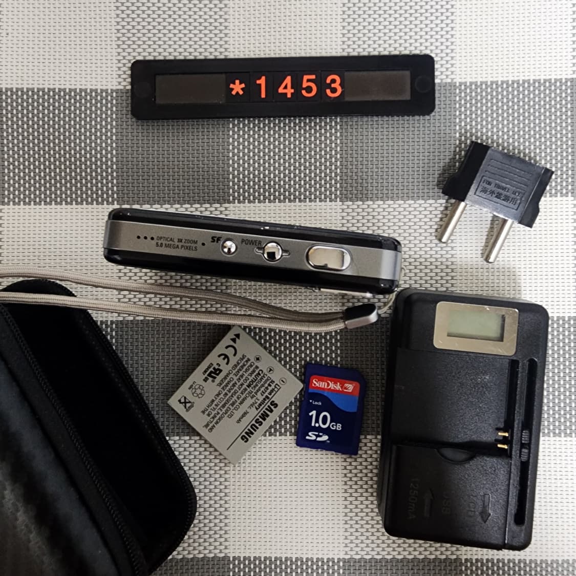 삼성 #1 블랙바디 디지털카메라 파우치포함 상품이미지2