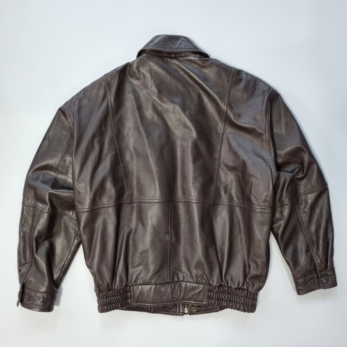 소르젠떼 브라운 레더자켓 상품이미지2