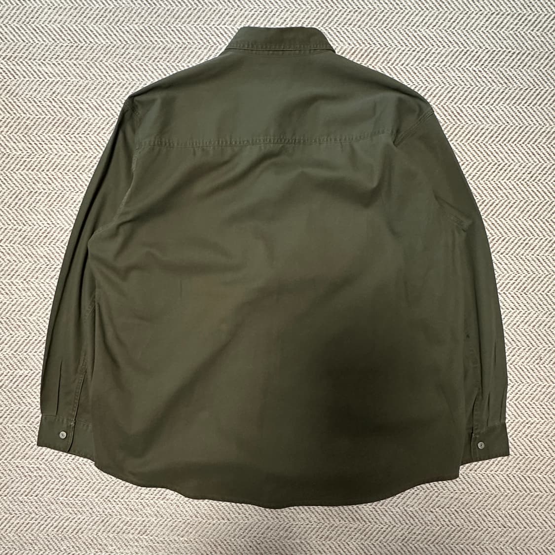 LEVI'S 00's work shirt olive green 상품이미지2