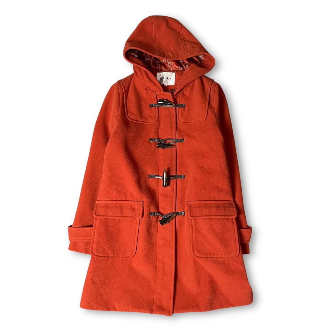 COLZA 오렌지 떡볶이 더플 코트 M 상품이미지1