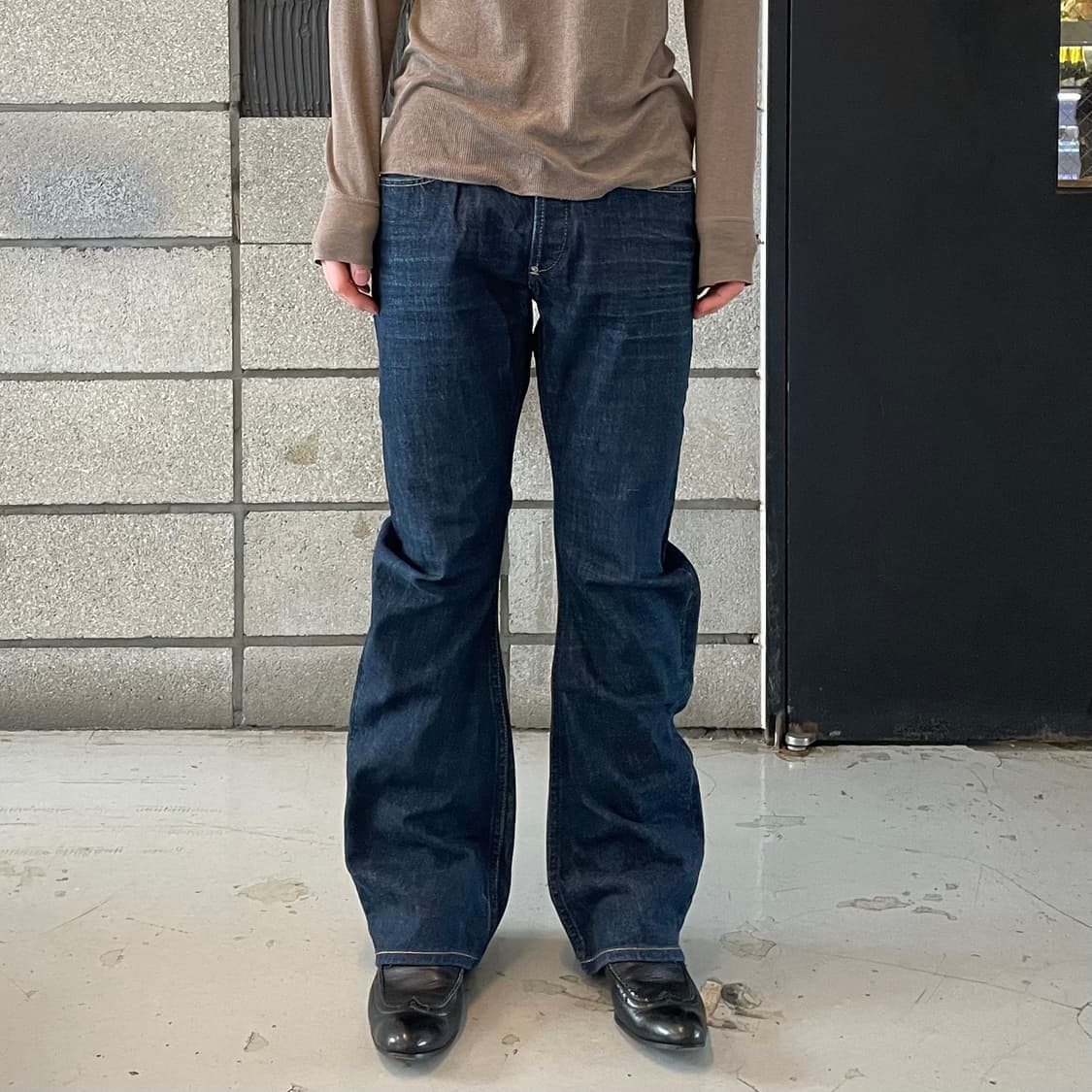 Wjk 바나나 플레어 데님 팬츠 상품이미지1