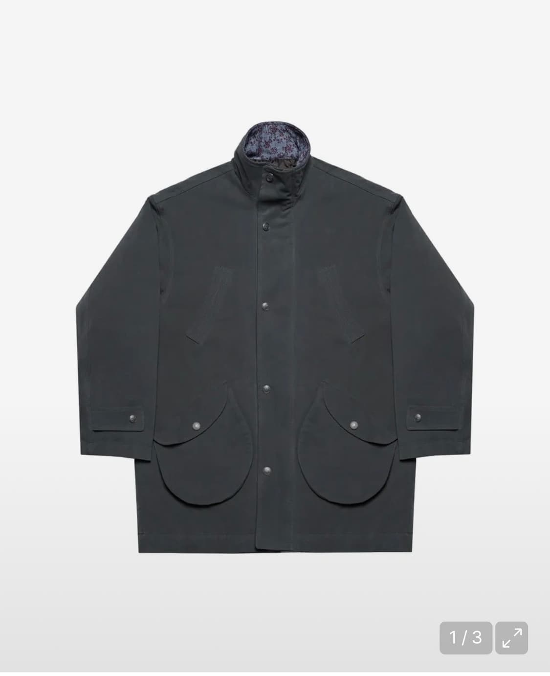 콜로신스 야상 차콜 상품이미지1