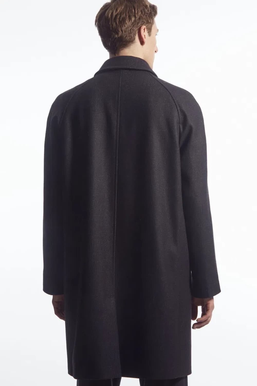 cos checked felted-wool car coat 상품이미지10