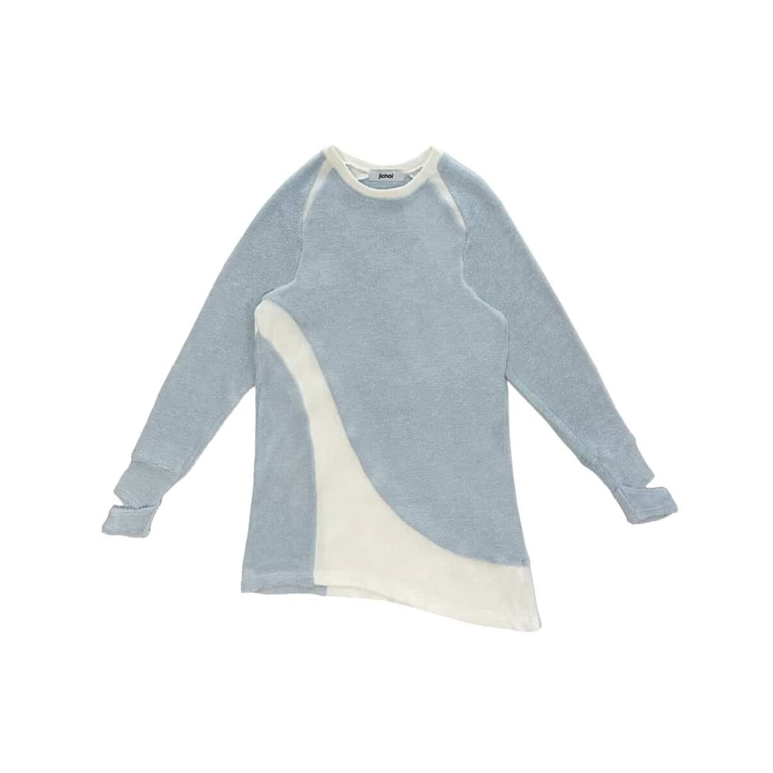 지초이 AW24 CURVED RAGLAN SWEATER 스웨터 원피스 상품이미지3