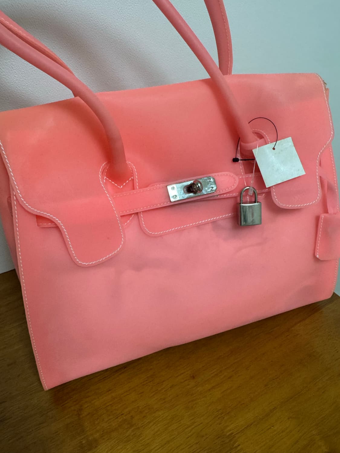 키키 젤리 퍼킨백 핑크 상품이미지2