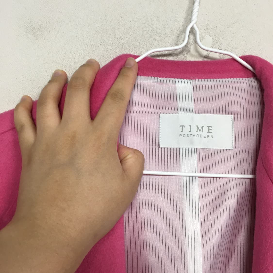  TIME 타임 핸드메이드 캐시미어 울 자켓 55 상품이미지2