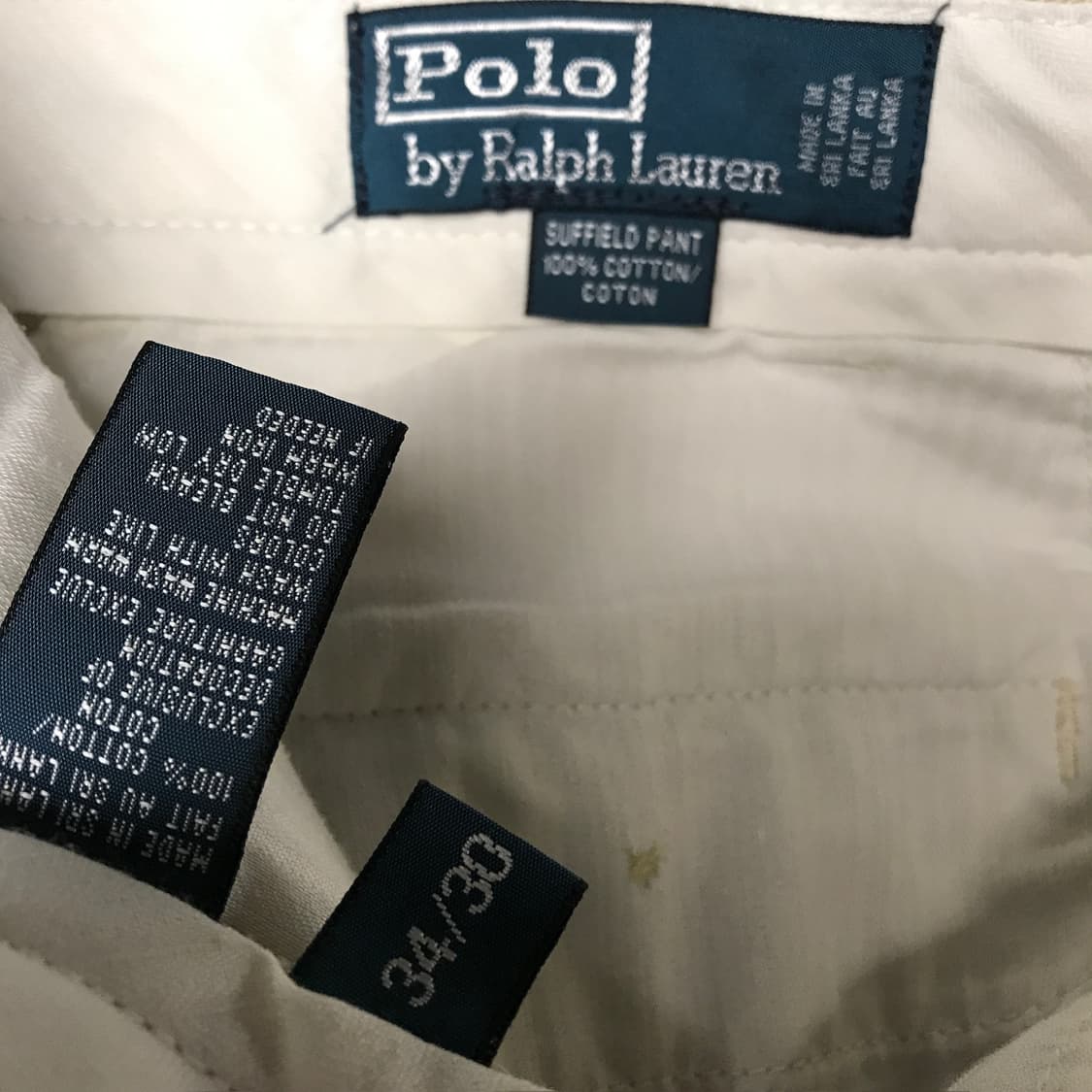 폴로 랄프로렌 베이지 치노 팬츠 34/30 상품이미지7