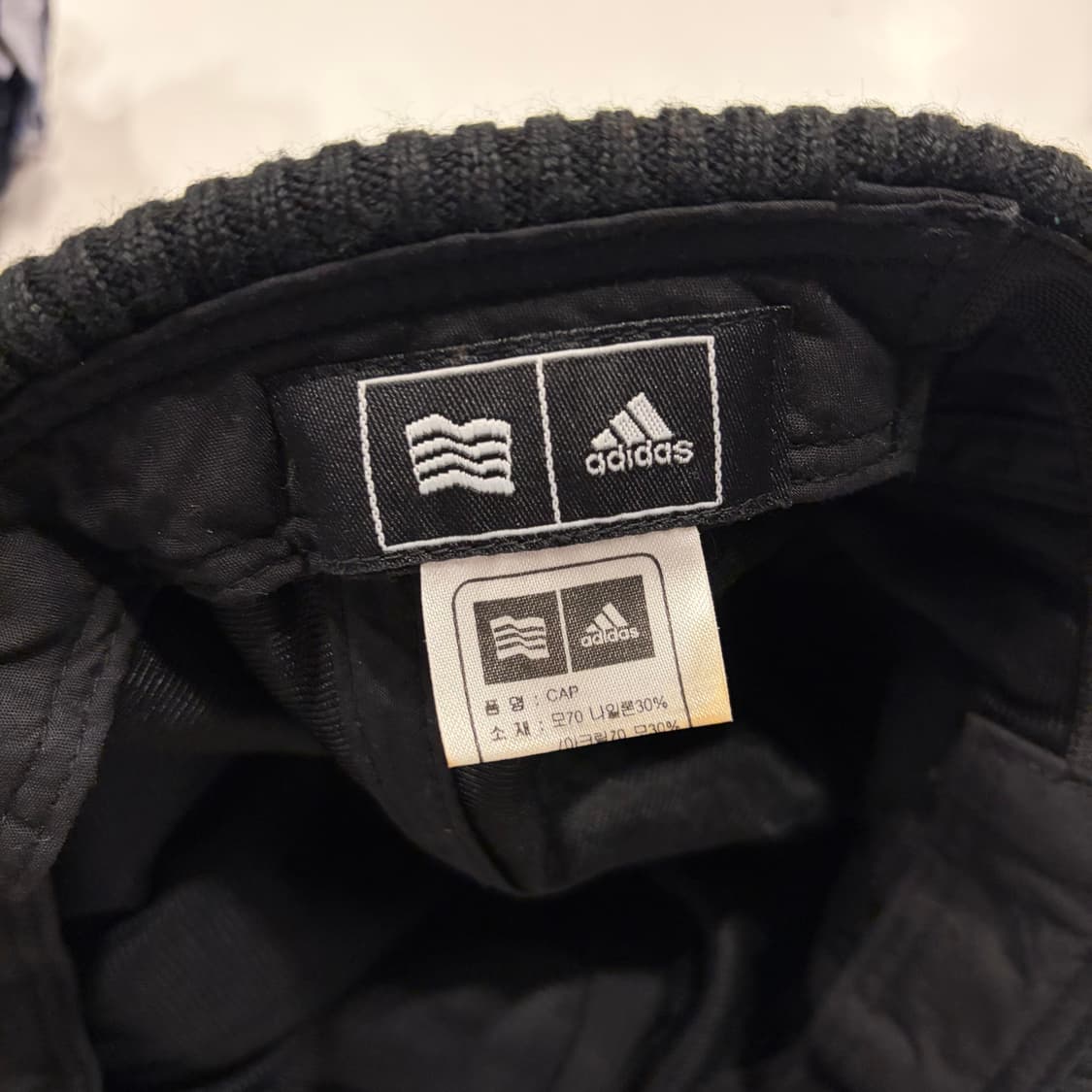 아디다스 울 블랙 캡 모자 상품이미지4