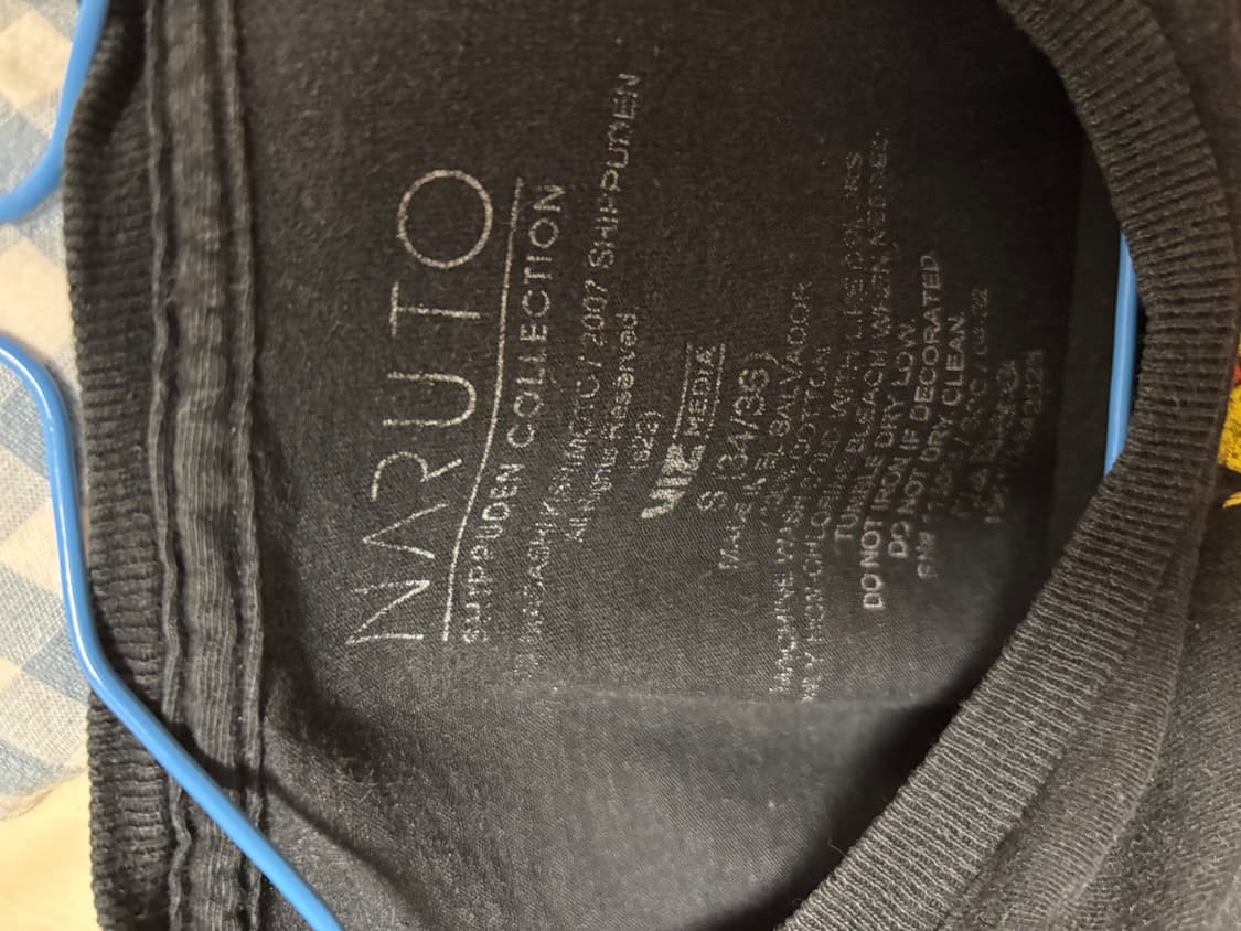 나루토 빈티지 티셔츠 (정식 굿즈) 상품이미지2