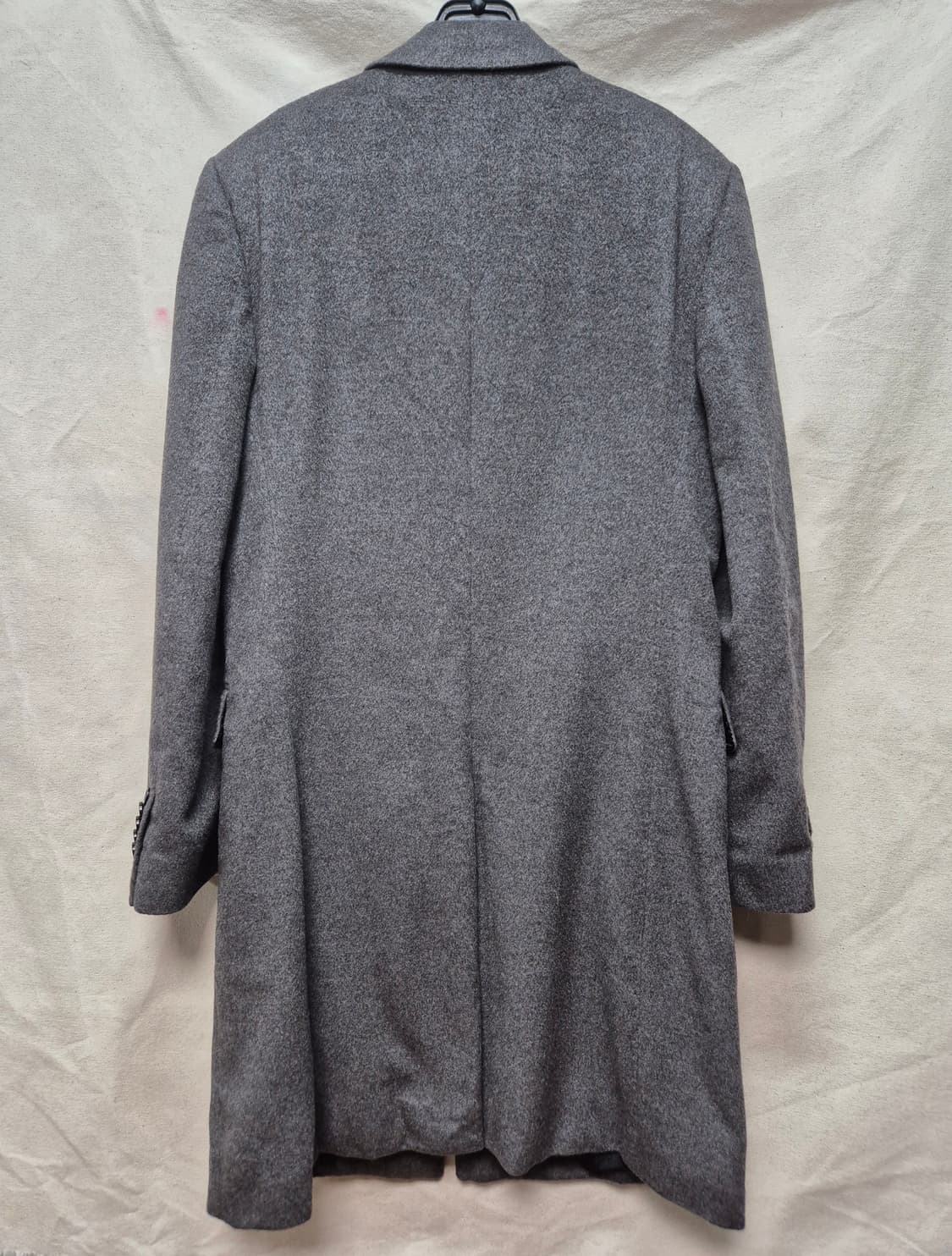 우영미 솔리드옴므 캐시미어 코트 상품이미지4