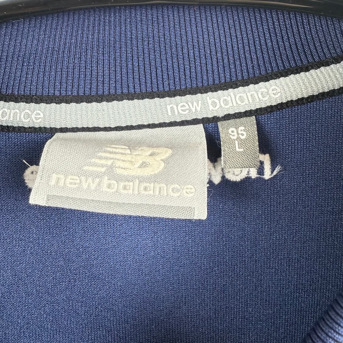 (L) 뉴발란스 우먼스 트랙탑 져지 블루 상품이미지3