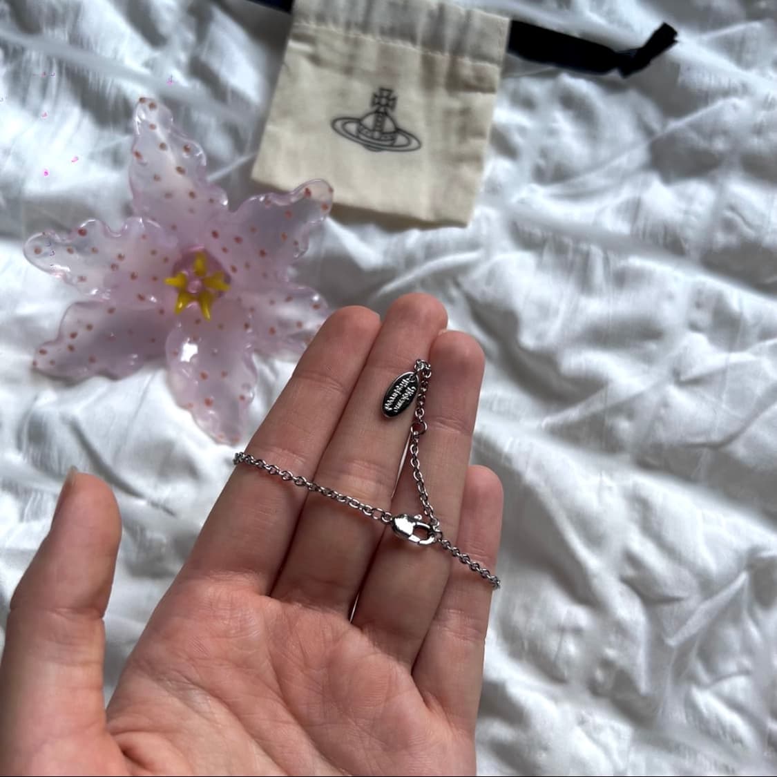 비비안웨스트우드 아카이브 달과별 지르코니아 큐빅 도리나 팬던트 목걸이 상품이미지8